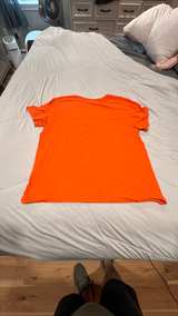 Nike Durham Bulls Orange Graphic T-Shirt - Image 4