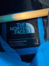 The North Face Blue Jacket with Hood Small 7/8 Kids Children’s. - Image 5