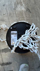 Everbilt White Plastic Chain 8-Link 1-ft - Image 2
