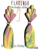 Handmade Marbled Polymer Clay Dangle Earrings - Image 3