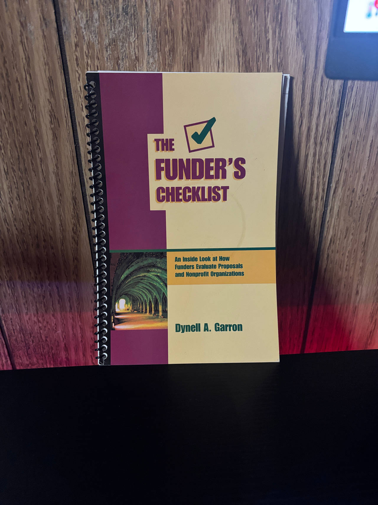 The Funder's Checklist