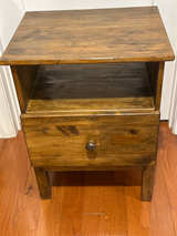 Wooden Nightstand - Image 1