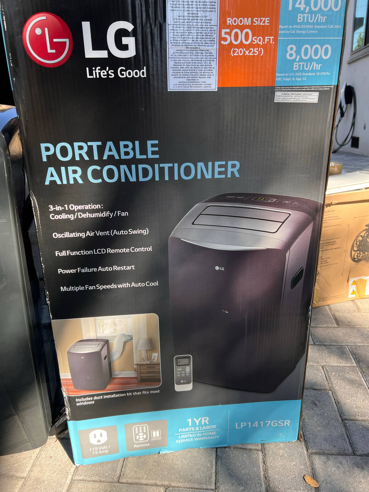 LG Portable Air Conditioner
