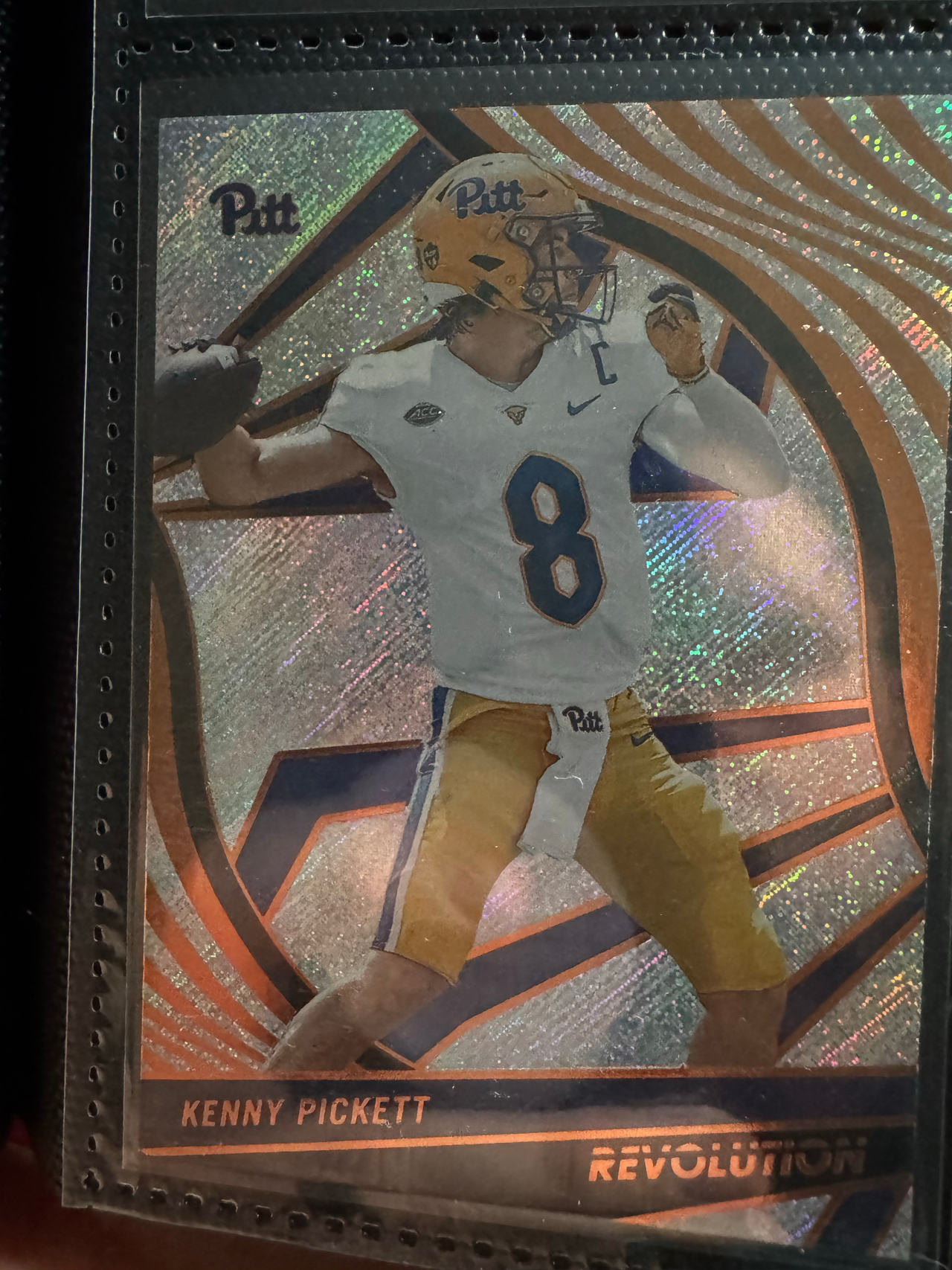 Kenny Pickett Revolution Football Card