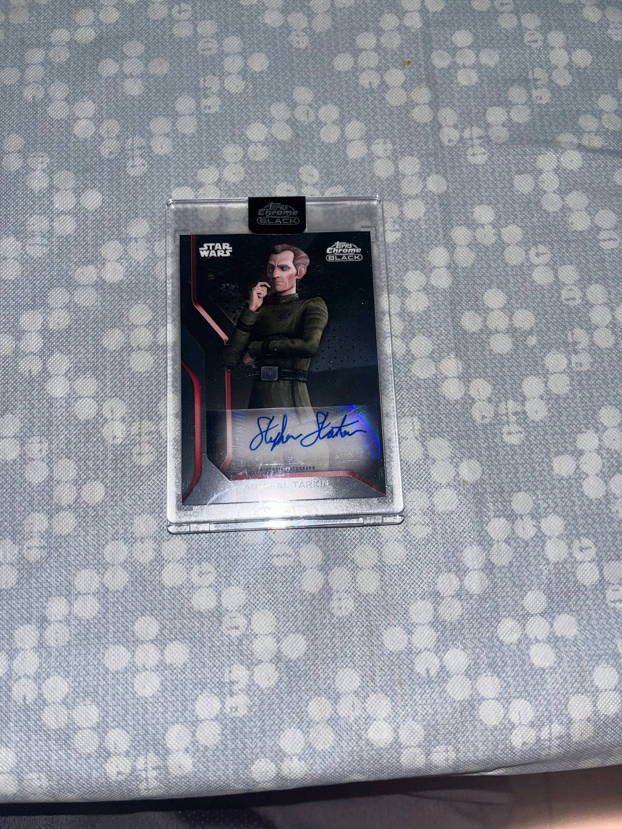 Star Wars: The Clone Wars Black Autograph Card