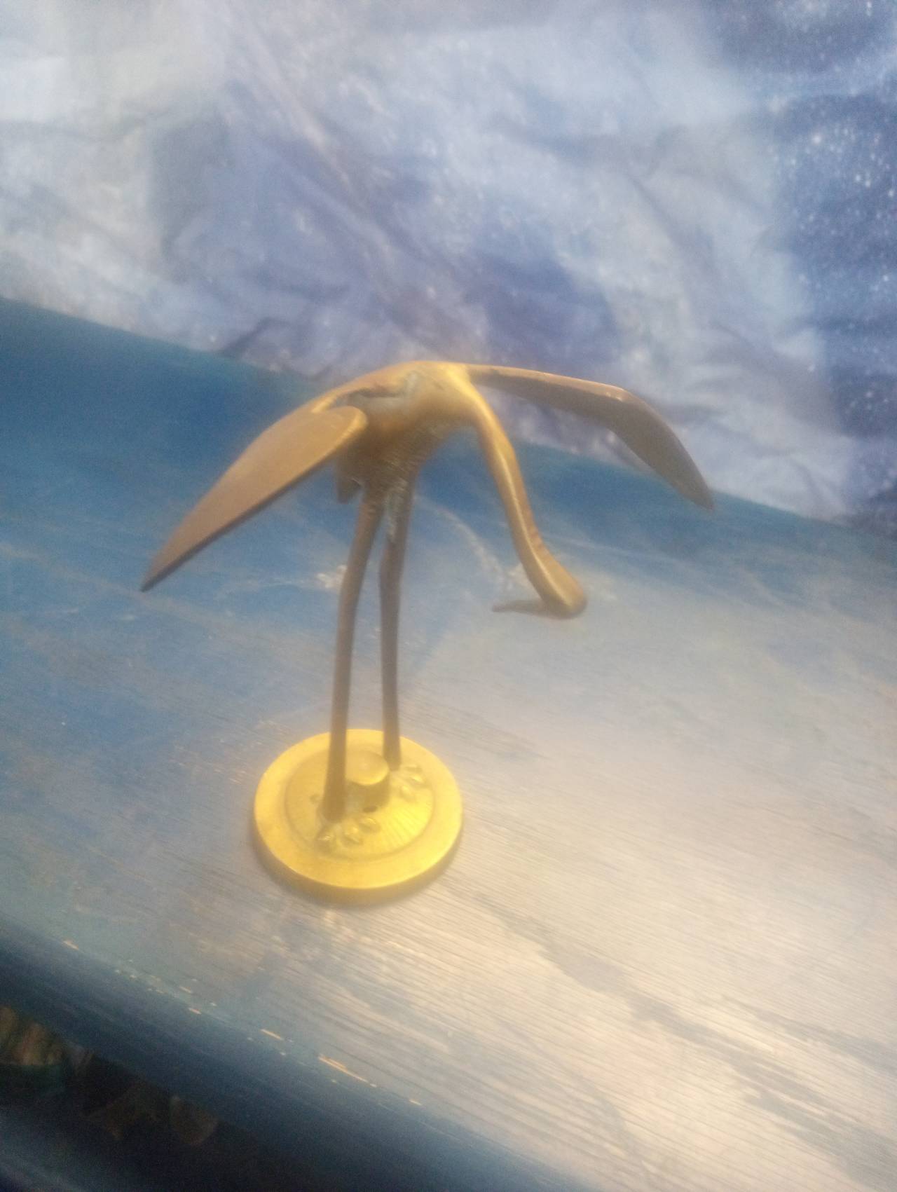 Salvador Dali Space Elephant Brass Figurine