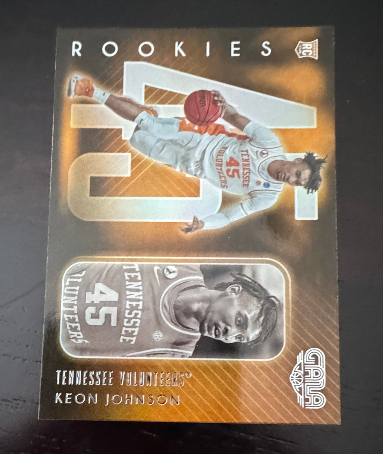 2021-22 Panini Chronicles Gala Keon Johnson Rookie Card #G-KJN