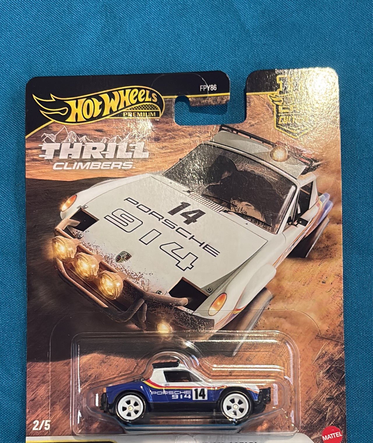 Hot Wheels Car Culture Thrill Climbers Porsche 914 Safari