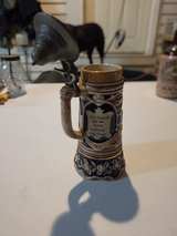 German Beer Stein with Pewter Lid - Image 4