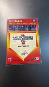 Donruss 1992 Triple Play Brett Butler #59 Los Angeles Dodgers Card - Image 2