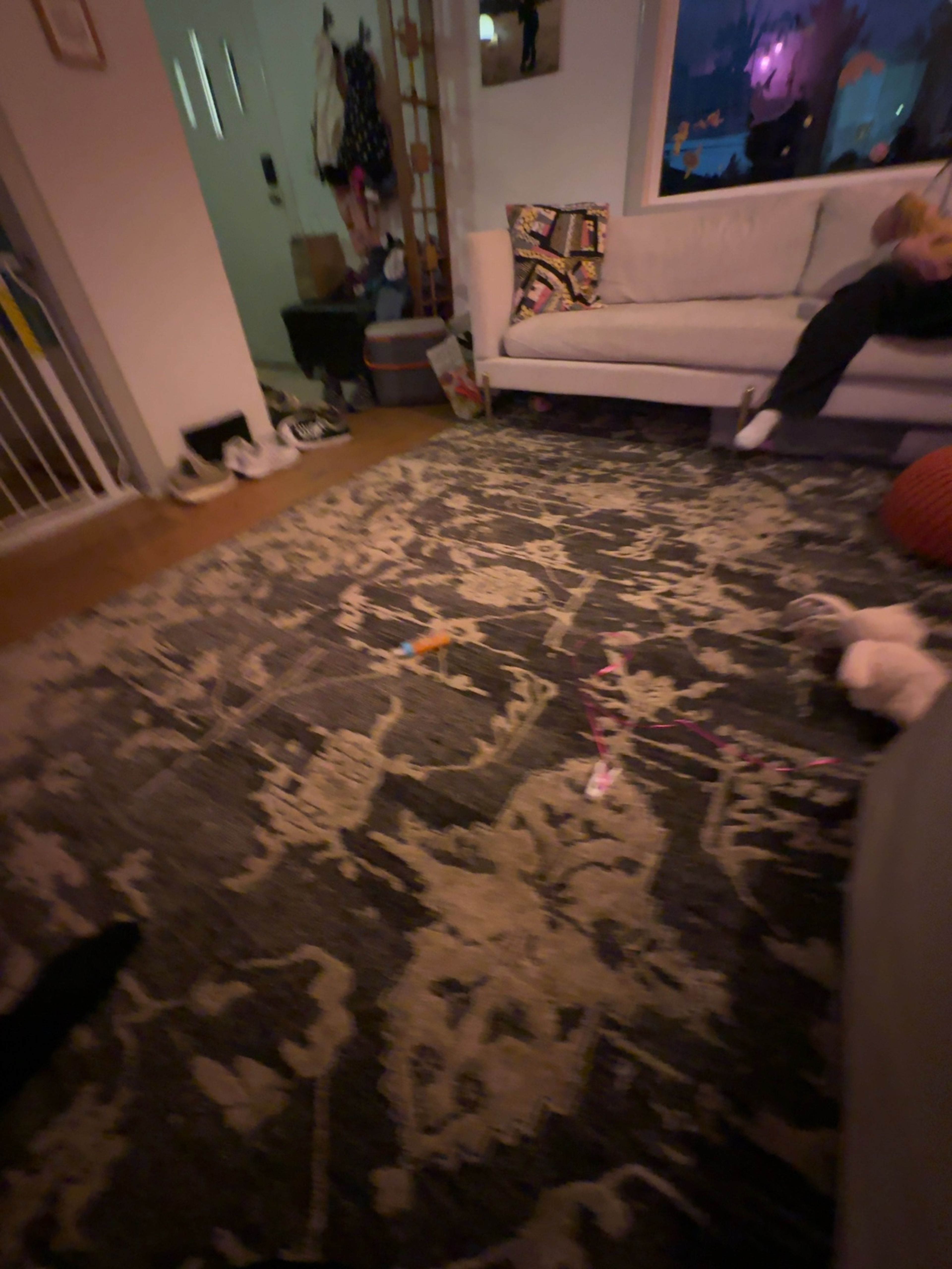 Unique Loom Portland Gray Area Rug 5x8