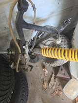 ATV Rear Axle and Suspension Assembly - Image 1
