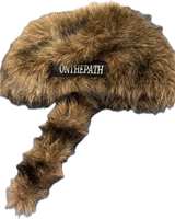 OnThePath Faux Fur Coonskin Hat - Image 1