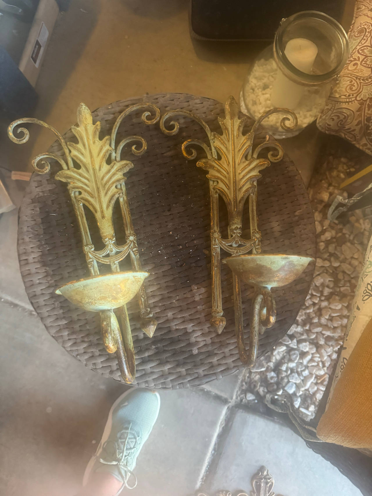Vintage Wall Candle Sconces