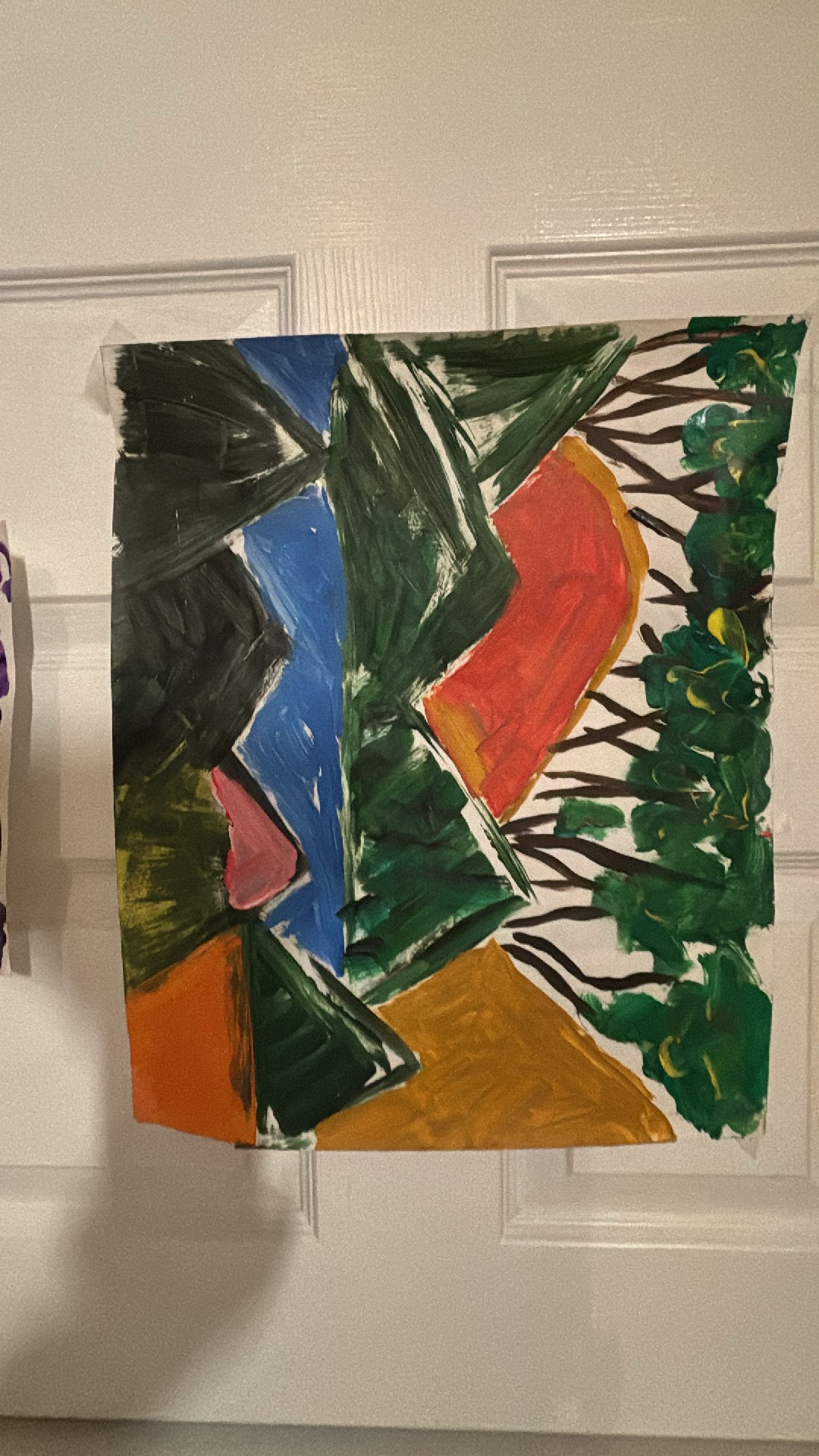 Abstract Landscape Painting