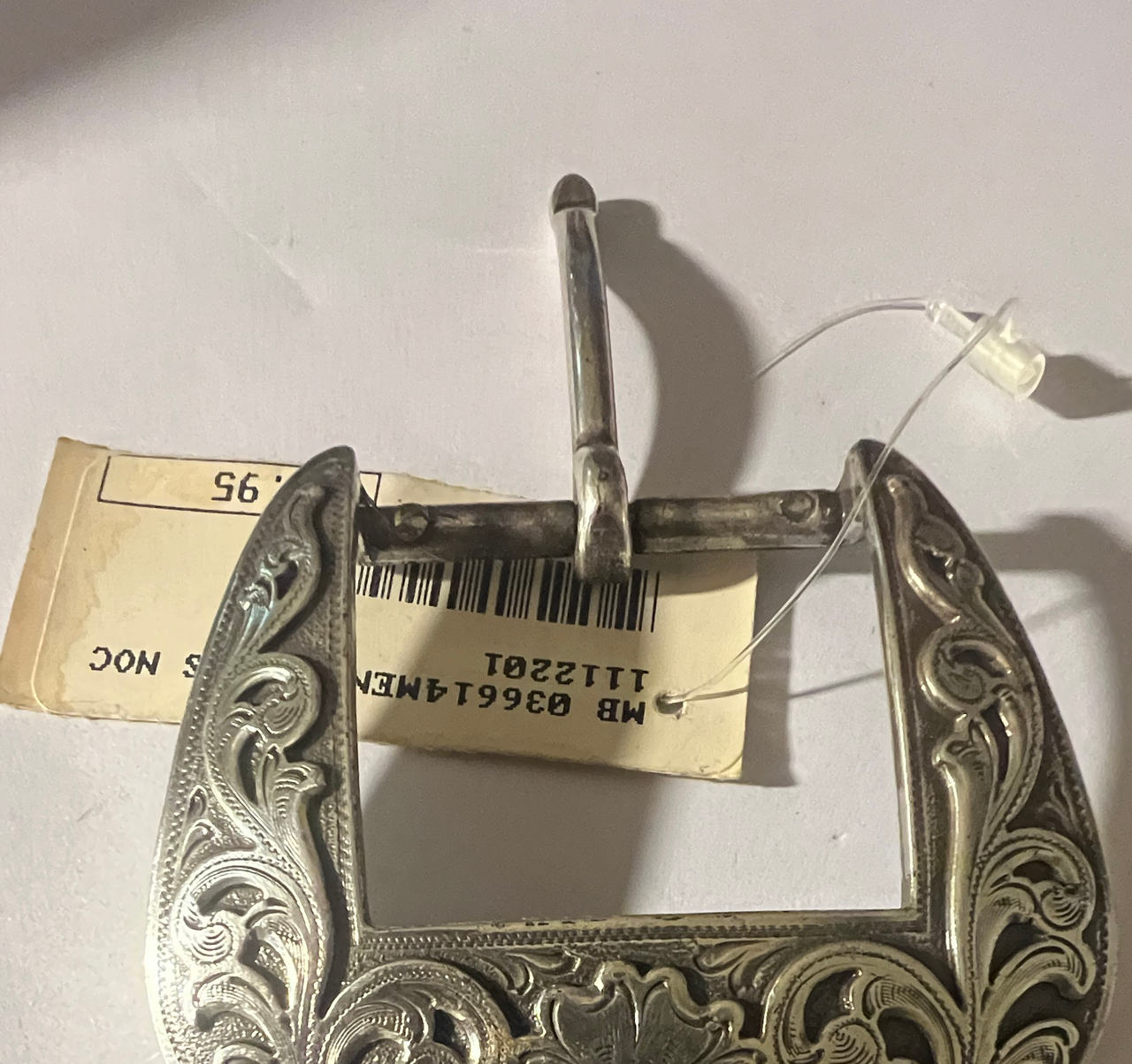 Montana Silversmiths Engraved Western Belt Buckle