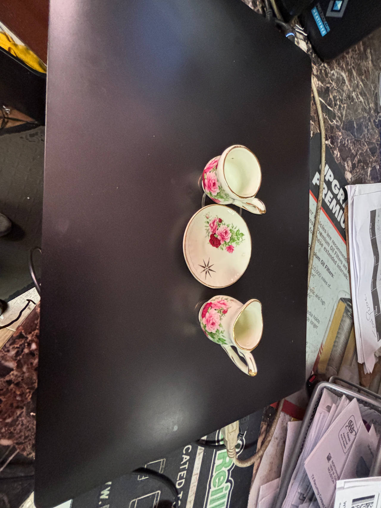 Miniature Porcelain Tea Set