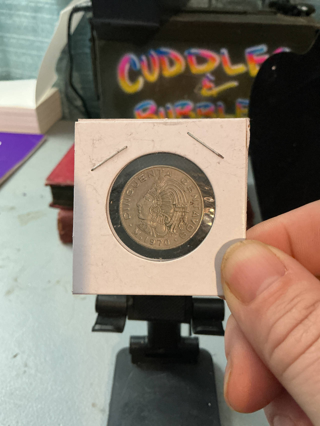 1970 Mexico 50 Centavos Coin