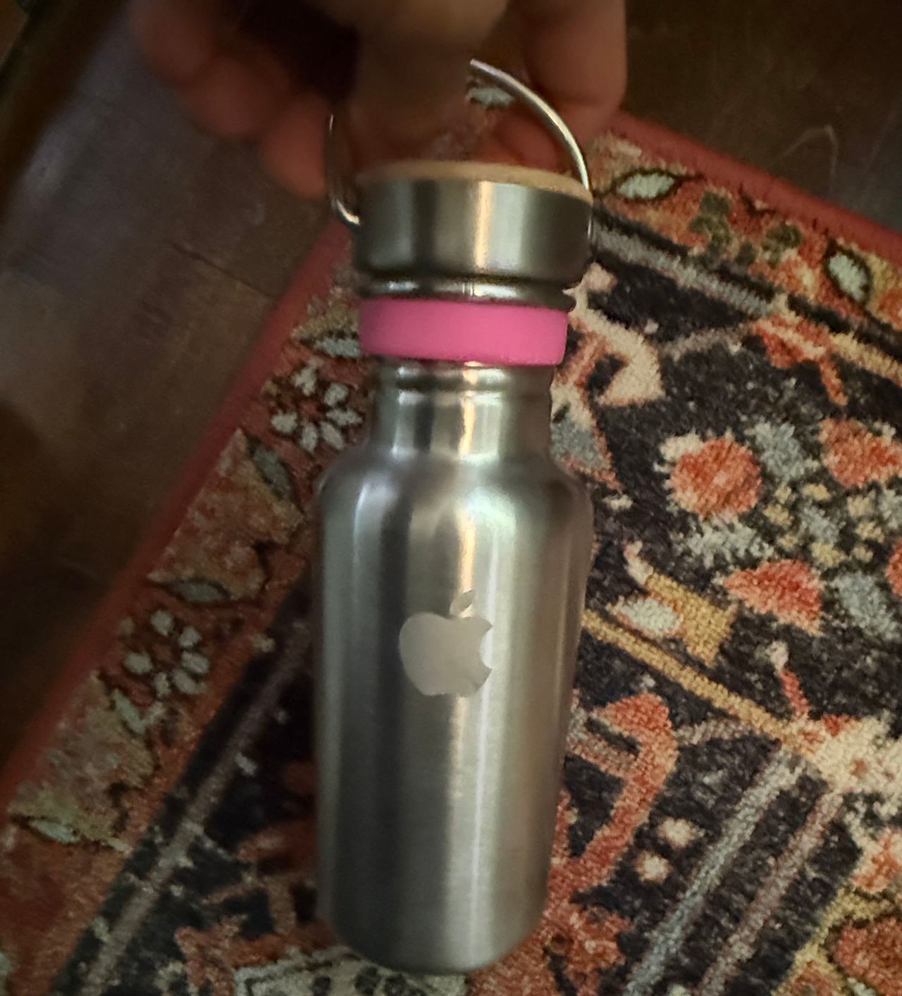 Apple Logo Stainless Steel Promo Water Bottle