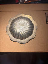 Vintage Engraved Silver Plate Dish - Image 1