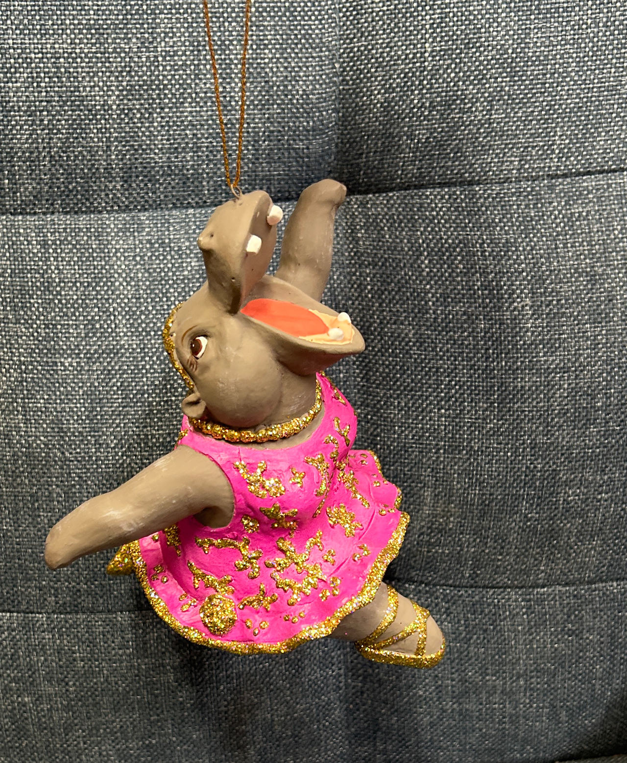 Disney Fantasia Hyacinth Hippo Ornament