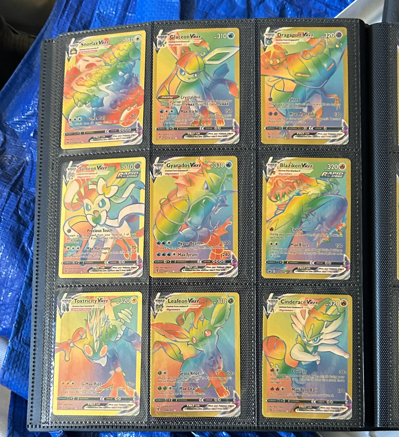 Pokémon TCG Rainbow Rare VMAX Card Lot