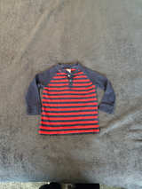Gymboree Boys Striped Raglan Henley Shirt - Image 1