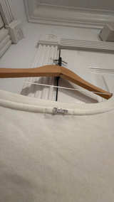 Juicy Couture I'm Not A Morning Girl White Sequin Sweatshirt Large  - Image 5