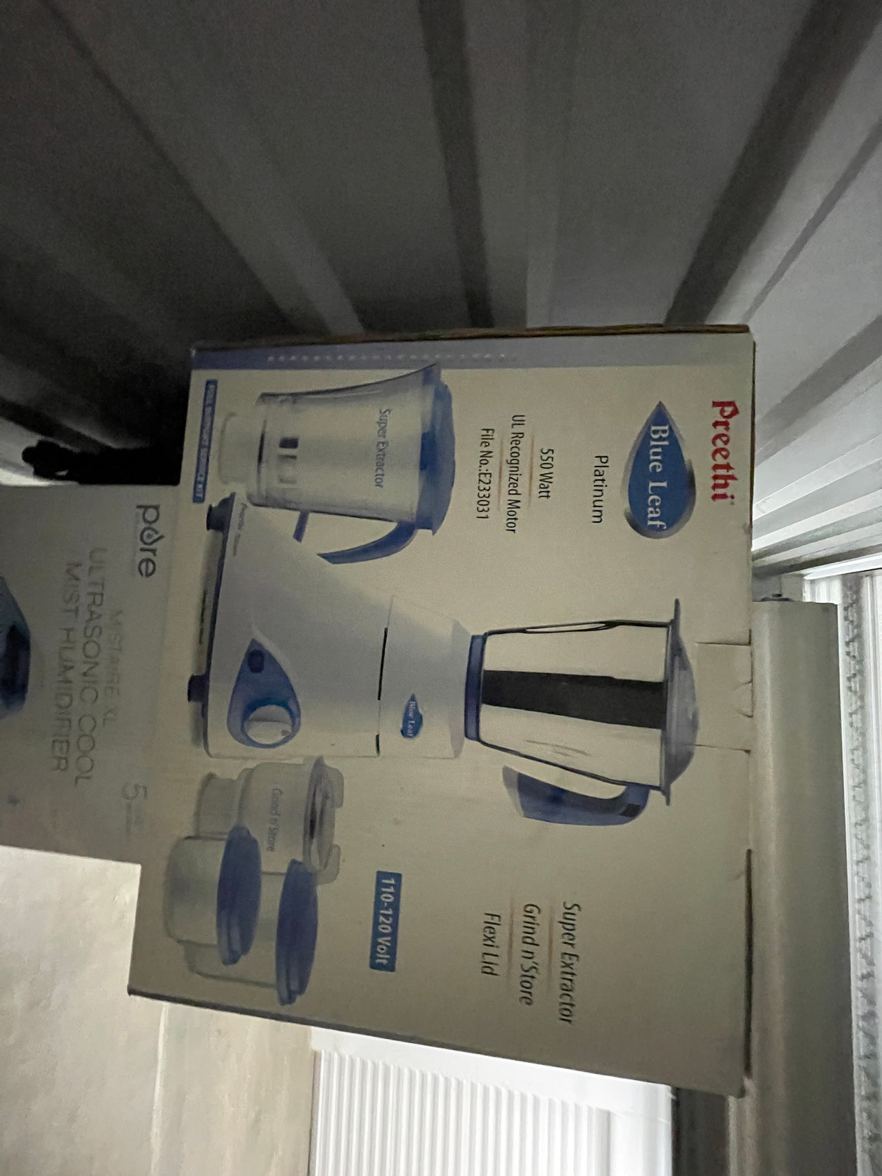 Preethi Blue Leaf Platinum Mixer Grinder