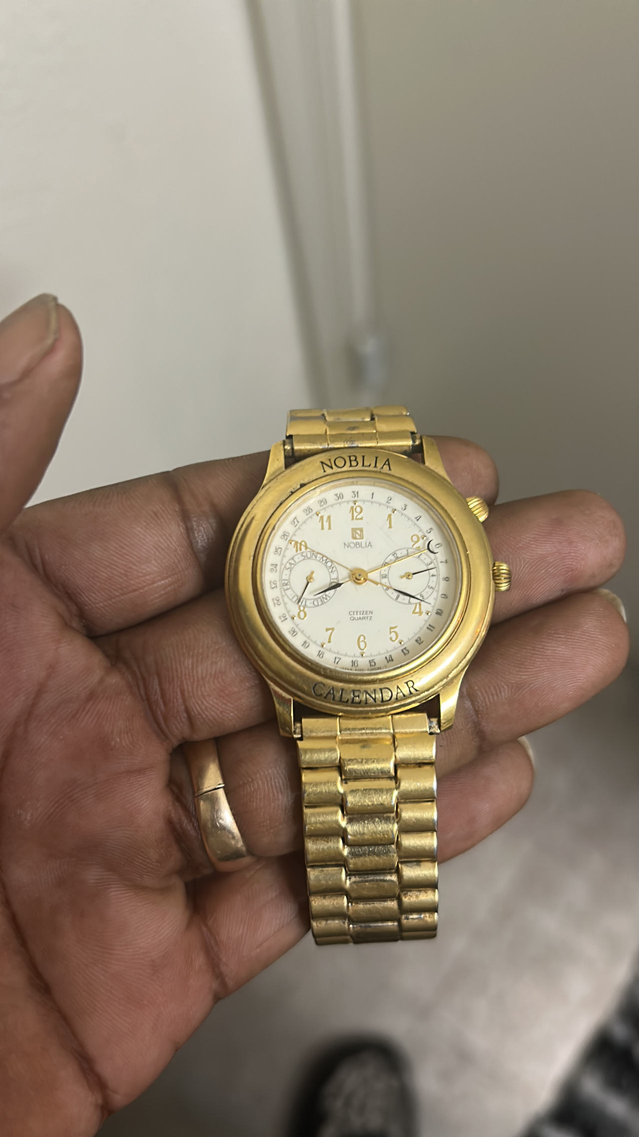 Citizen Noblia Triple Calendar Watch