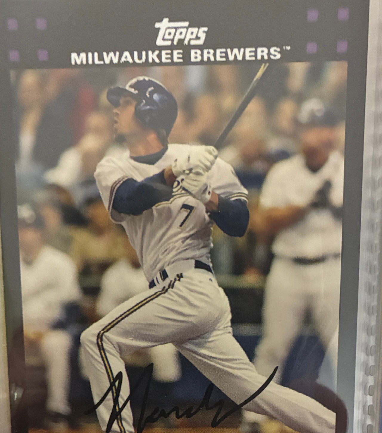 2006 Topps J.J. Hardy #445 Milwaukee Brewers