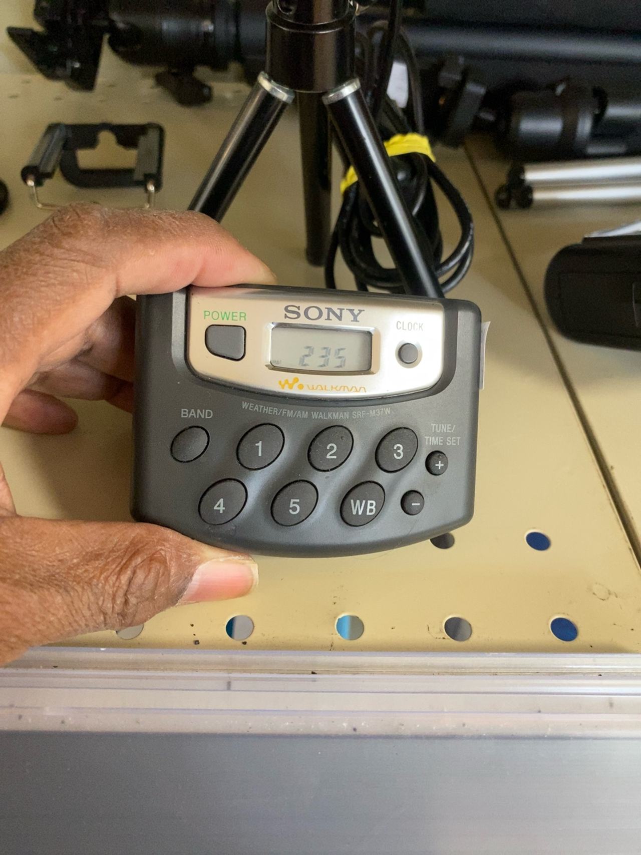 Sony Walkman SRF-M37 Portable AM/FM Weather Radio