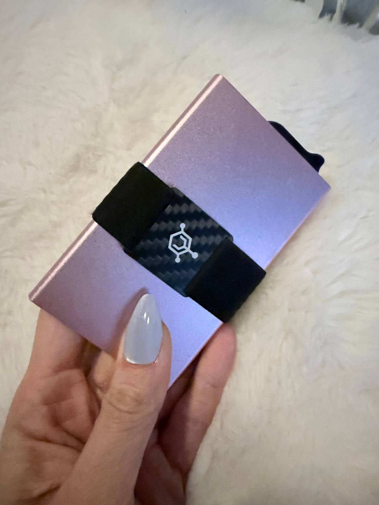 CODE 118 Smart Wallet with Aluminum Back Plate