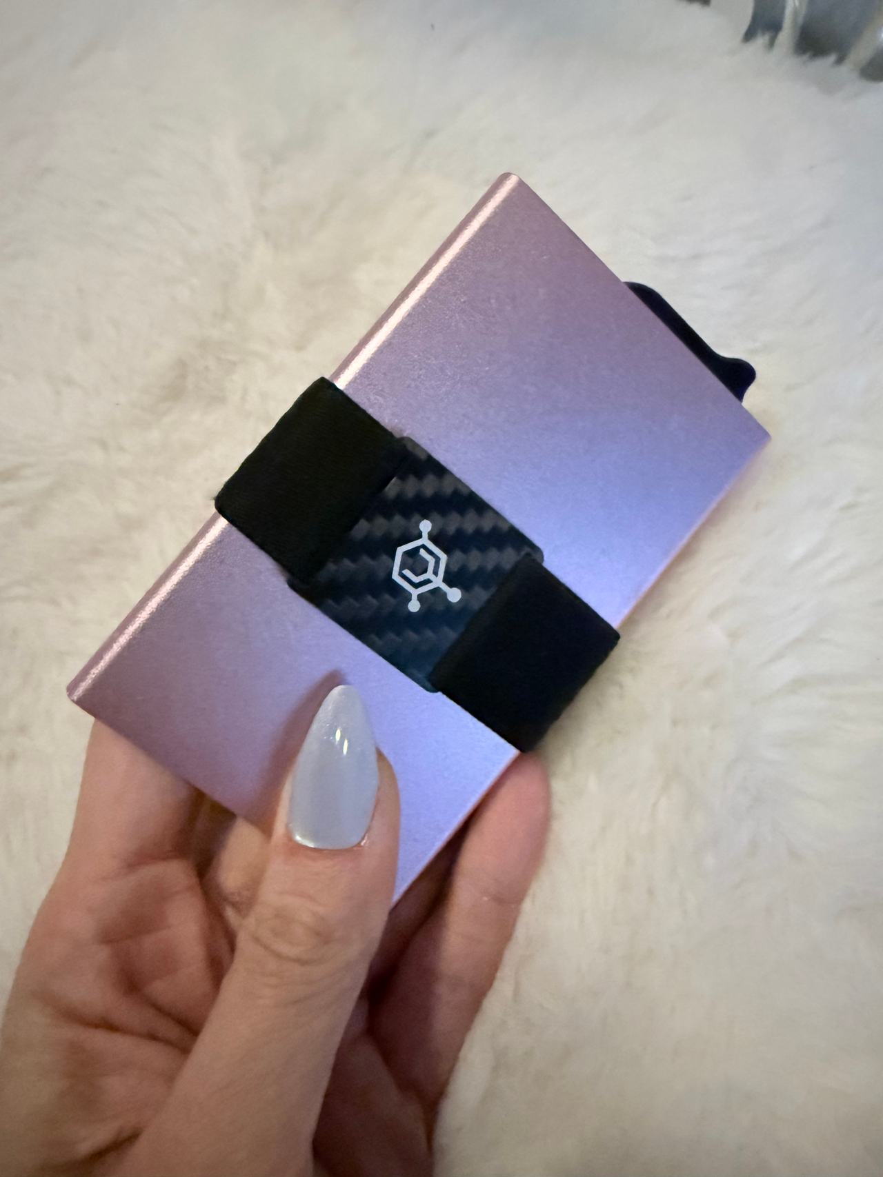 CODE 118 Smart Wallet with Aluminum Back Plate