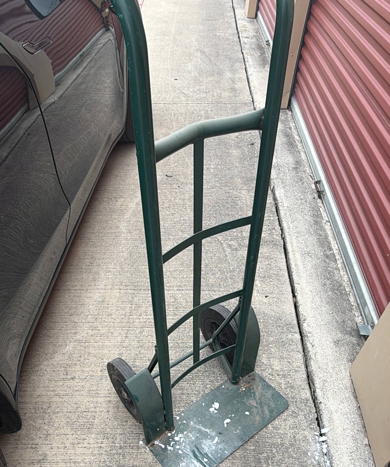 Heavy Duty Steel P-Handle Hand Truck