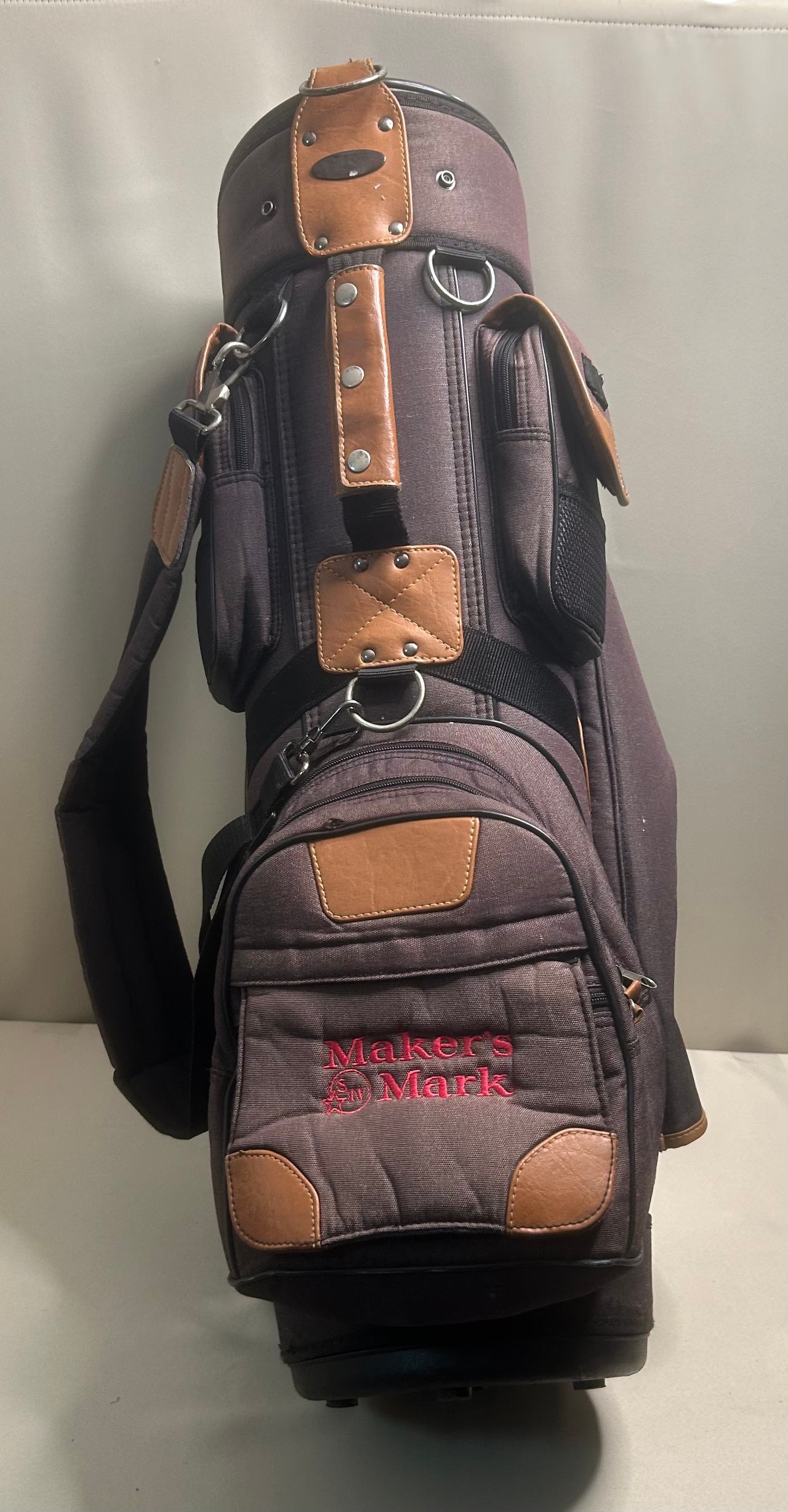 Maker's Mark Canvas Golf Bag