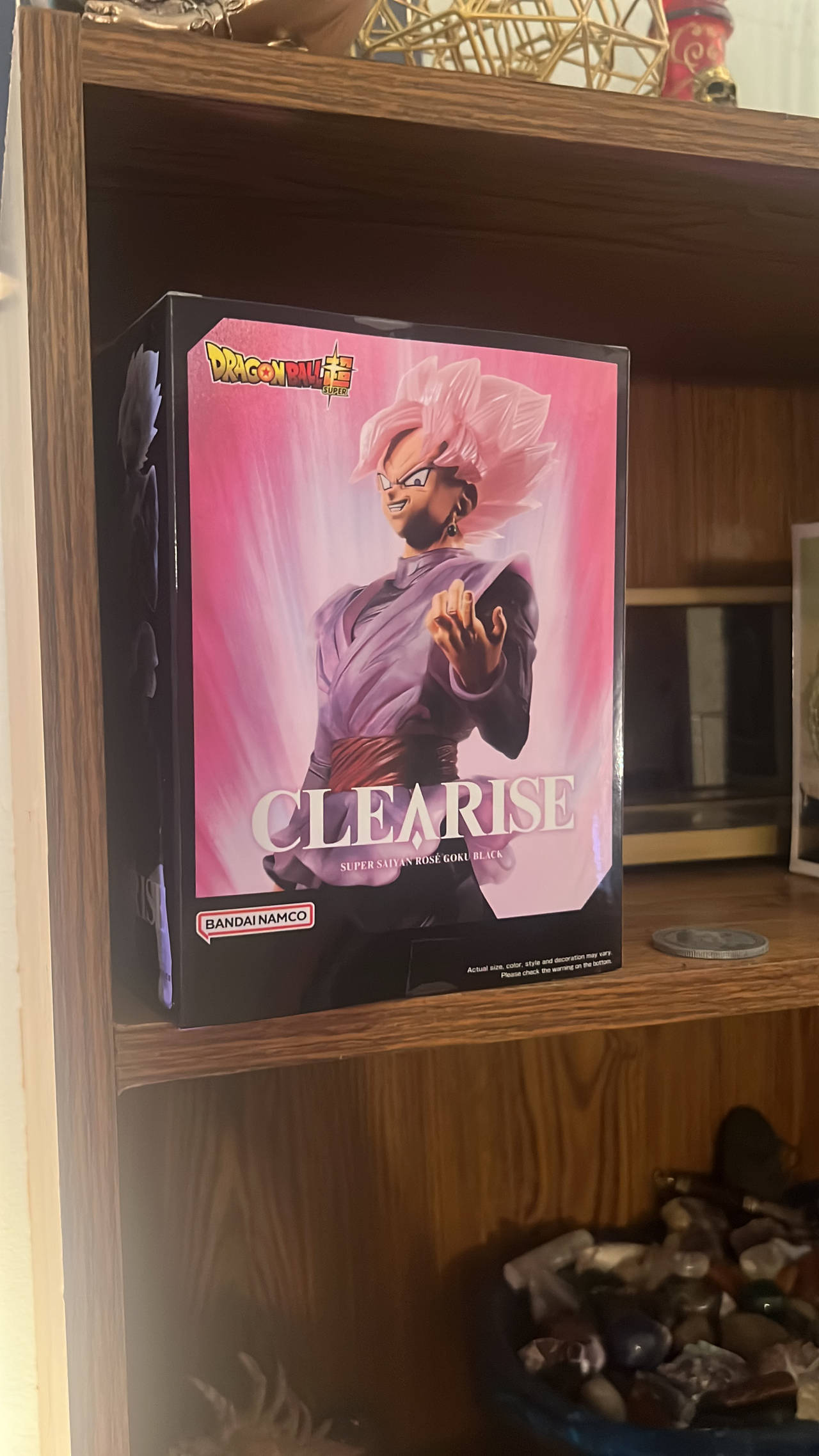 Dragon Ball Super CLEARISE Super Saiyan Rose Goku Black Figure