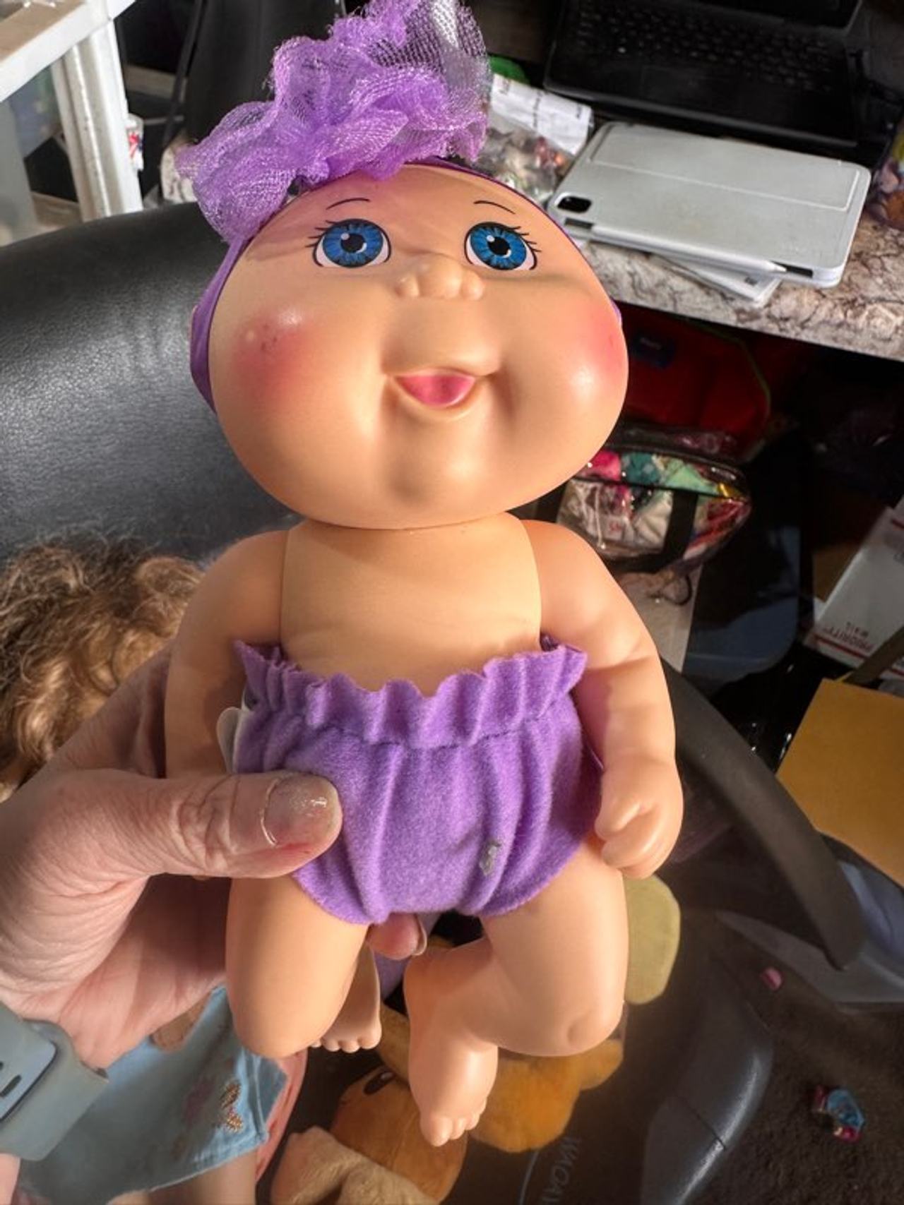 Cabbage Patch Kids Baby Doll with Purple Bloomers retro. 205