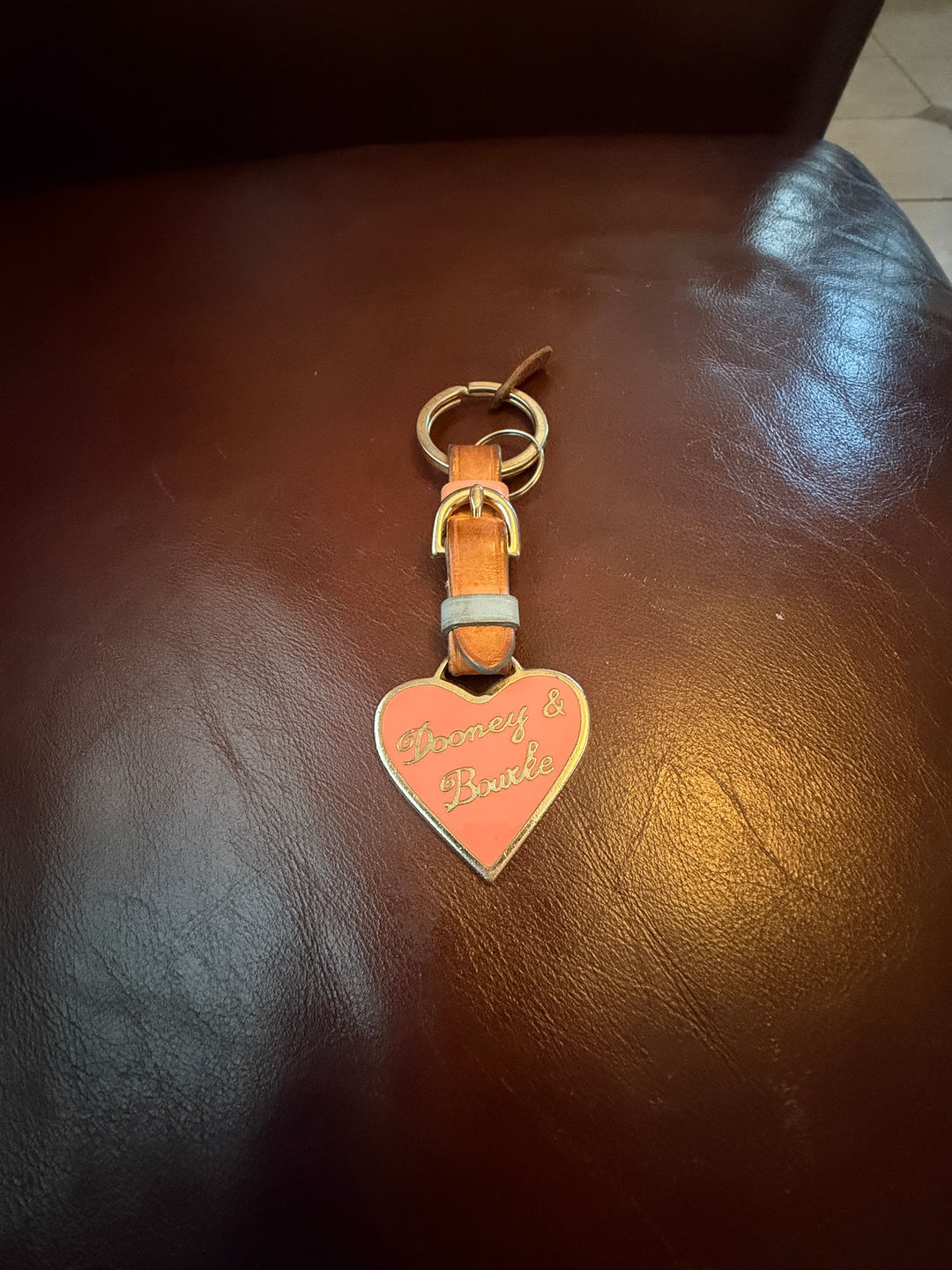 Dooney & Bourke Heart Key Fob