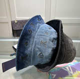 Louis Vuitton Monogram Bucket Hat blue and black in stock, receipt. Any size - Image 3