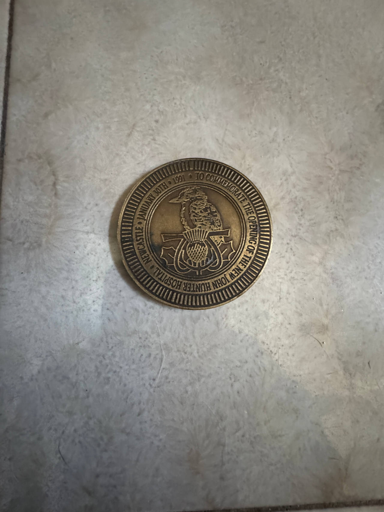 John Hunter Hospital Opening Commemorative Coin