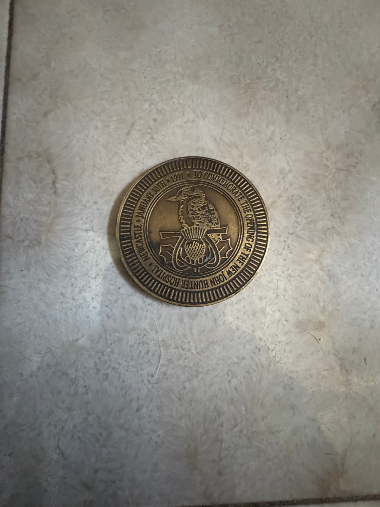 John Hunter Hospital Opening Commemorative Coin