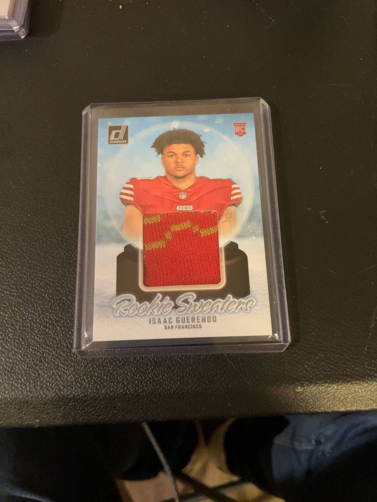 Panini Donruss 2024 Isaac Guerendo Rookie Sweater Card
