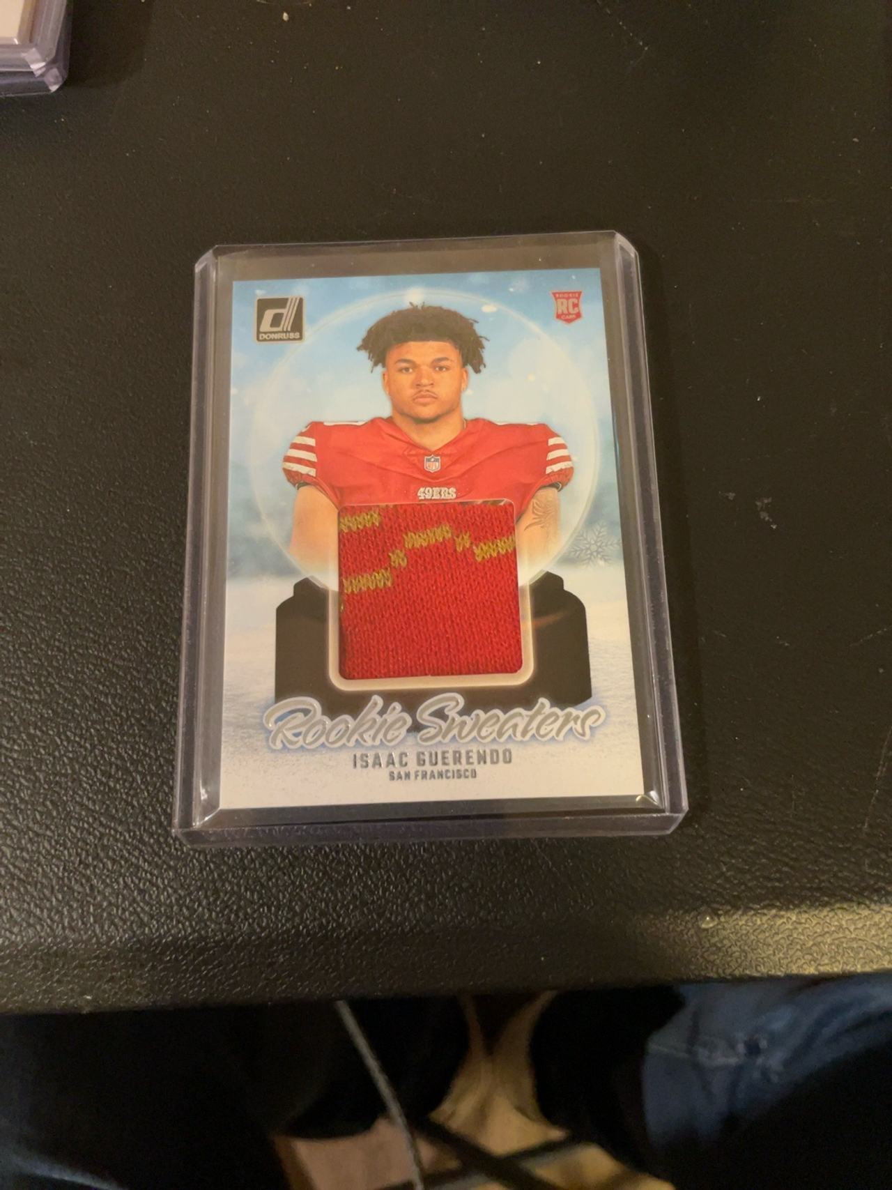 Panini Donruss 2024 Isaac Guerendo Rookie Sweater Card