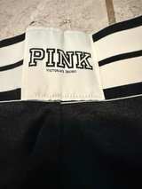 Victoria's Secret PINK Yoga Strappy Leggings Dark Gray and Sage Blue - Image 2