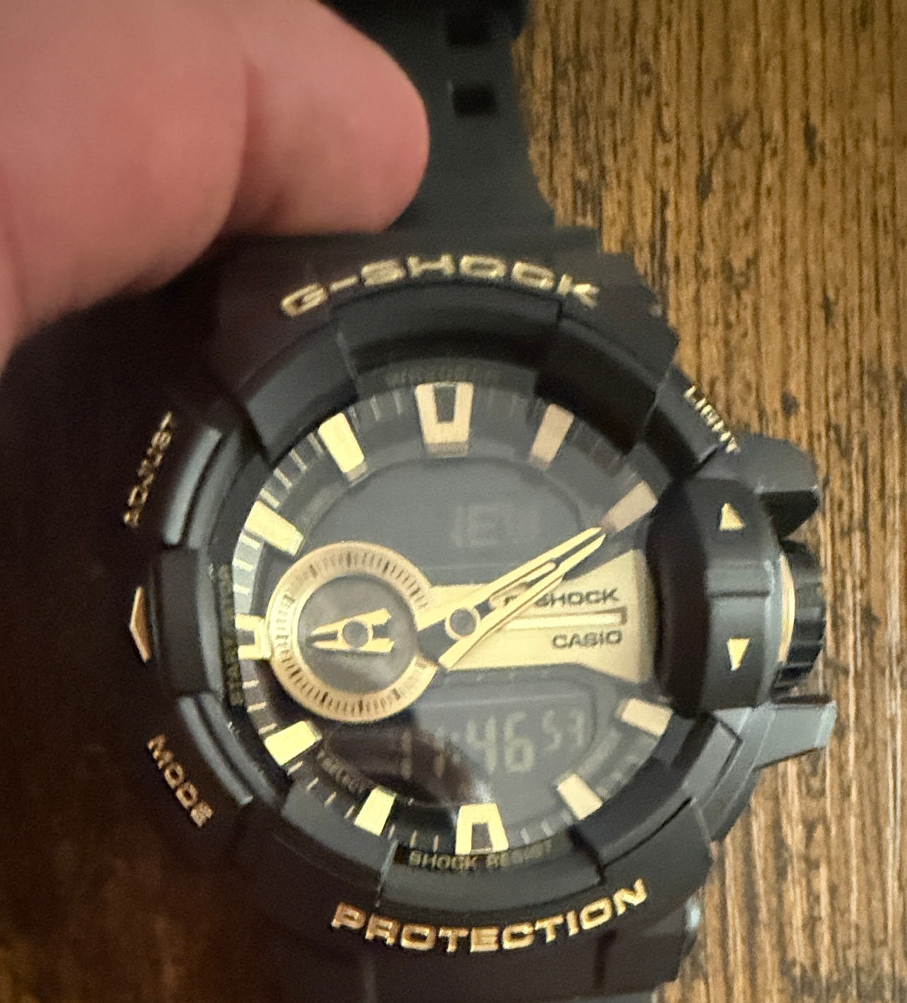 Casio G-Shock GA-400GB-1A9 Black & Gold