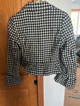 Charles Gray London Houndstooth Peplum Blazer 100%Wool - Image 8