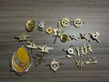 Vintage Soviet Military Pins and Insignia Lot - Image 2