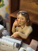 Gary Patterson Ceramic Figurine - The secretary - Image 4
