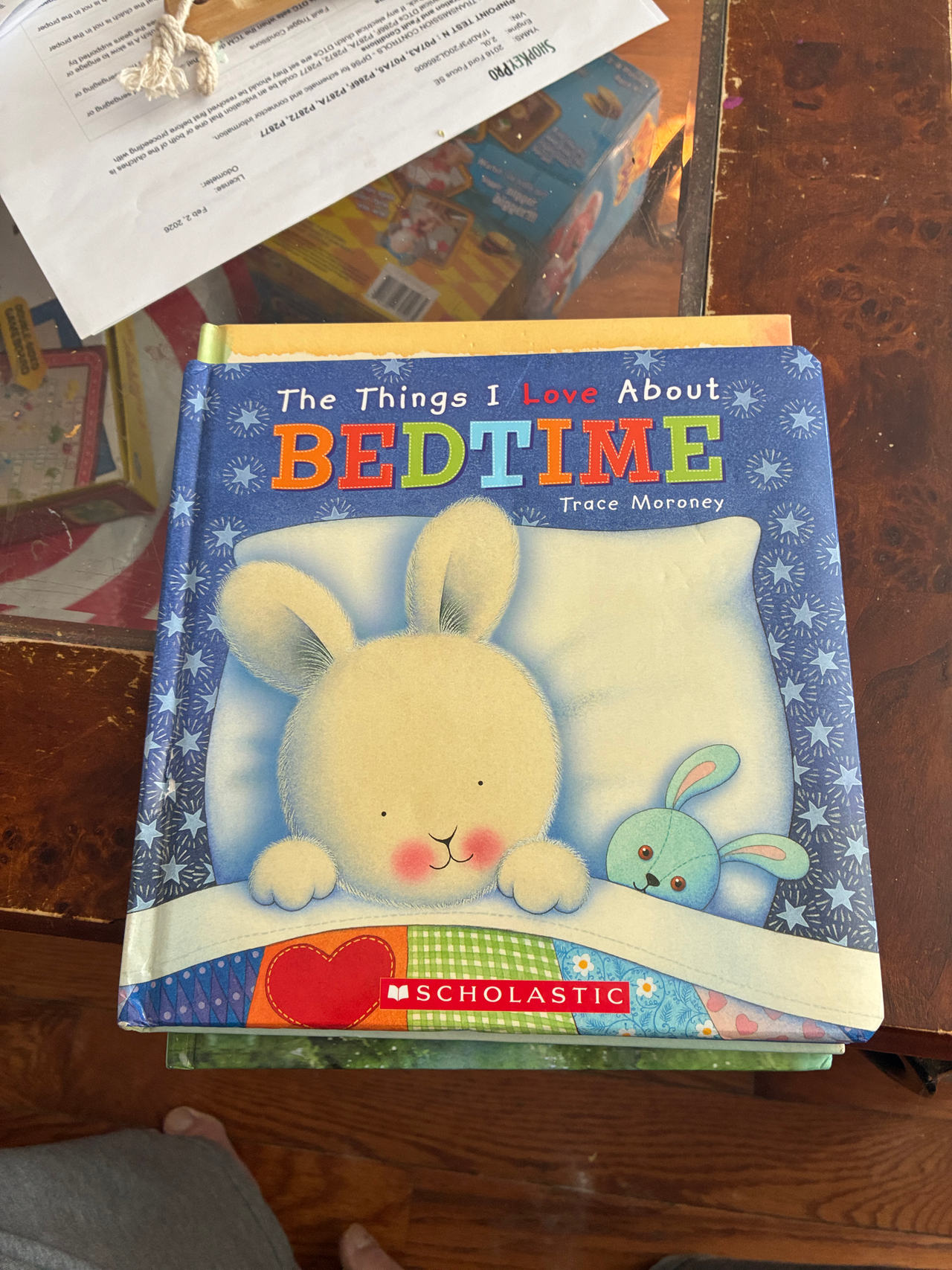 The Things I Love About Bedtime by Trace Moroney
